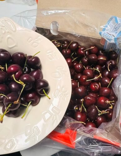 Nhấp để xem toàn màn hình Cherry đỏ Mỹ (Size 9.5-10 / 26-28mm) 1KG photo review